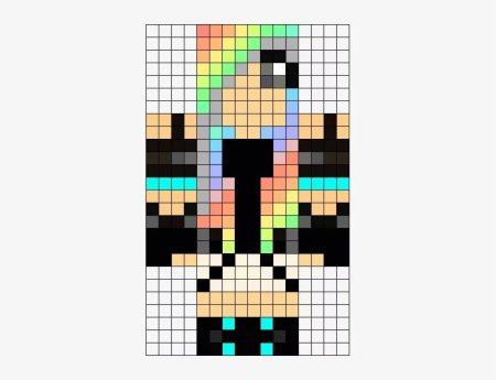 Скины в МАЙНКРАФТЕ по клеткам