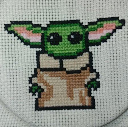 Йода из бисера