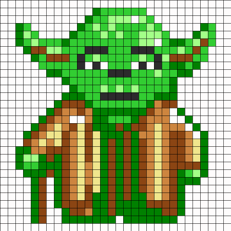 Звёздные войны по клеточкам в тетради