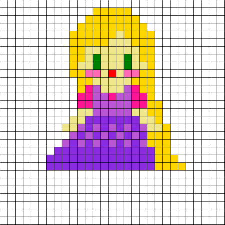 Вышивка крестом Эльза Анна