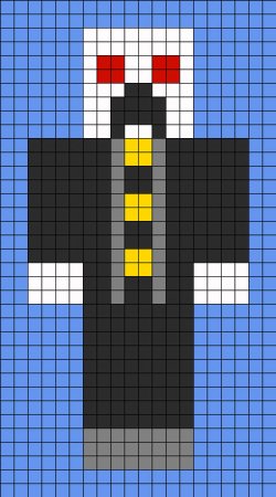 Рисунки по клеточкам майнкрафт