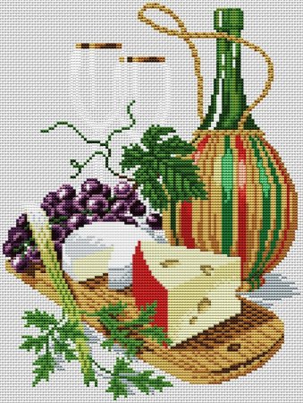 Вышивка крестом для кухни