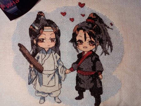 Магистр дьявольского культа вышивка