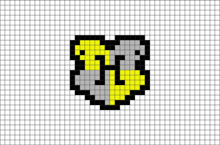 Хелло Китти по клеточкам маленькие