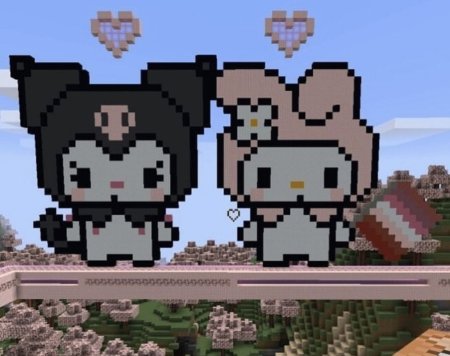 Куроми пиксель арт