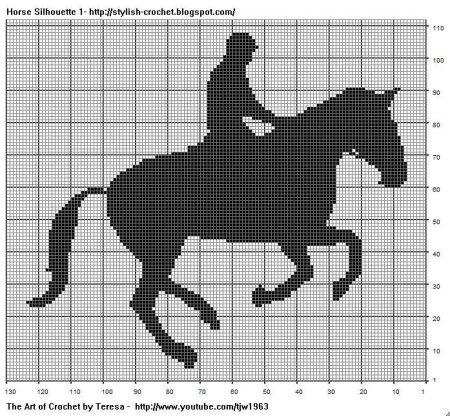Рисунок лошади по клеточкам в тетради (39 фото)