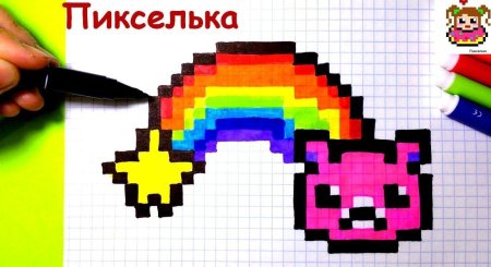 Значки машин по клеточкам