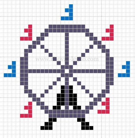 Рисунки по клеточкам Звёздные войны