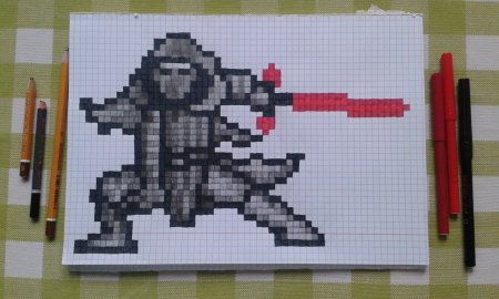 Рисунки из пикселей