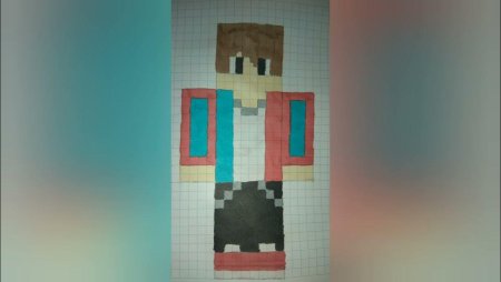 Скин компота по клеточкам