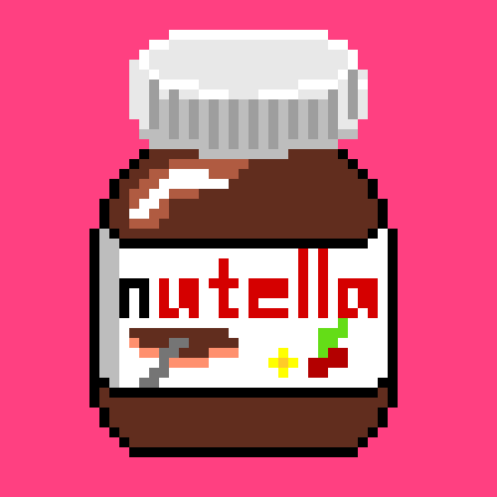 Рисунки по клеткам Нутелла