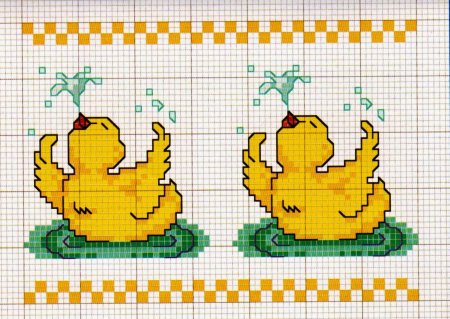 Вышивка крестом для детей