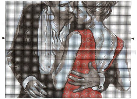 Вышивка для влюбленных