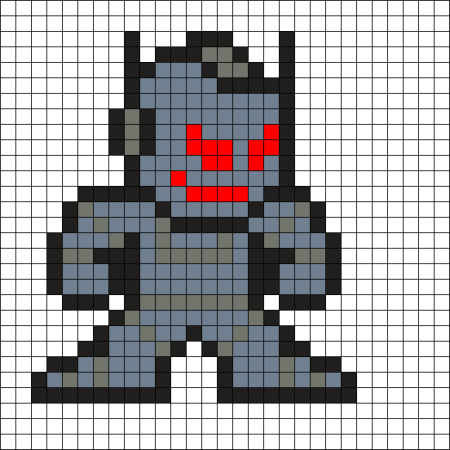 Рисунки по клеточкам в тетради Супергерои