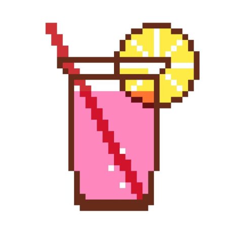 Лимонад пиксельный