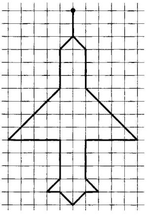 Симметричные фигуры по клеткам