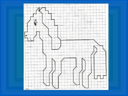 Графический диктант по клеточкам