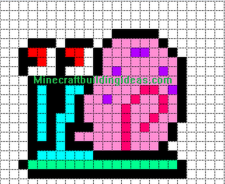 Улитка Гери по клеткам