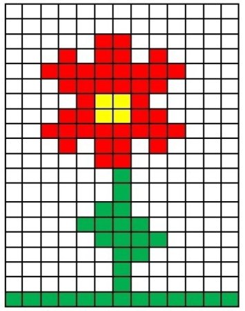 Рисунки по клеточкам