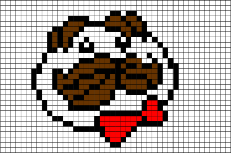 Рисунки по клеточкам логотипы