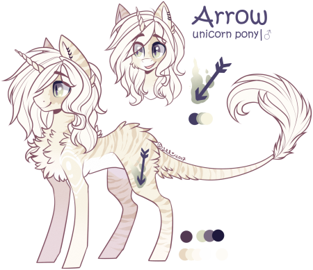 Арты пони ОС для срисовки