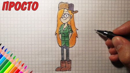 Гравити Фолз вышивка крестиком