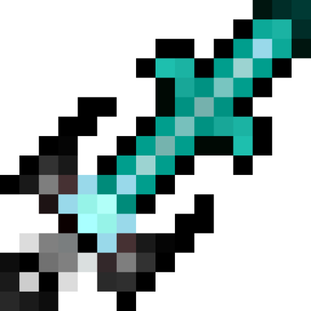Меч из майнкрафт 16x16
