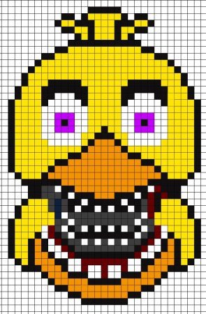 Pixel Art FNAF Бонни