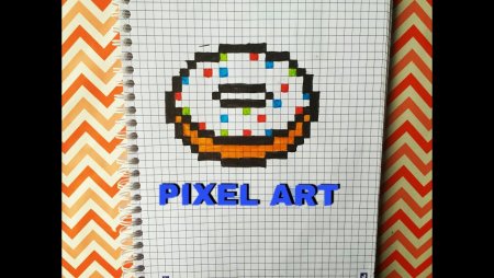 Рисунки по клеточкам майнкрафт