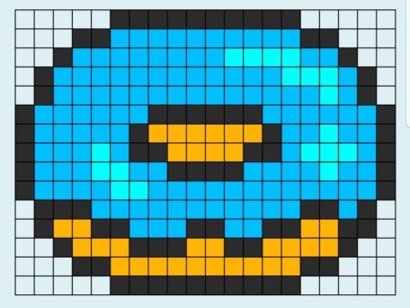 Рисунки по клеточкам котики