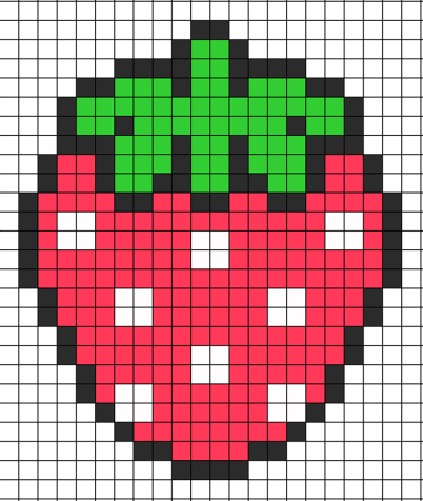 Лёгкие ресунки по клеточкам