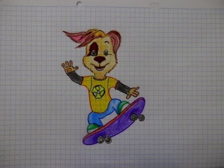 Барбоскины по клеточкам