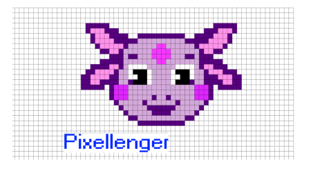 Схема вышивки крестиком Маша и медведь