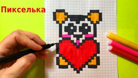 Пиксельные рисунки для вязания