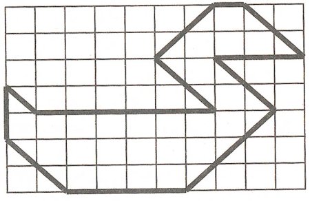 1 Клетка наискосок