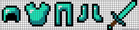 Рисунки в клеточку майнкрафт