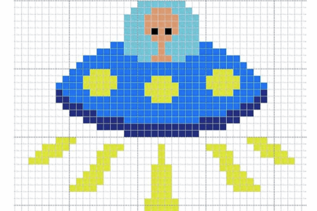 Рисование по клеткам супер маленькие