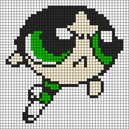 Пиксельный инопланетянин