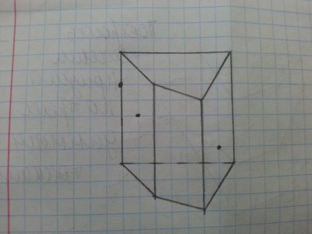 Четырехугольная призма рисунок по клеточкам (49 фото)
