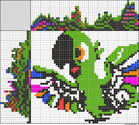 Японские кроссворды цветные