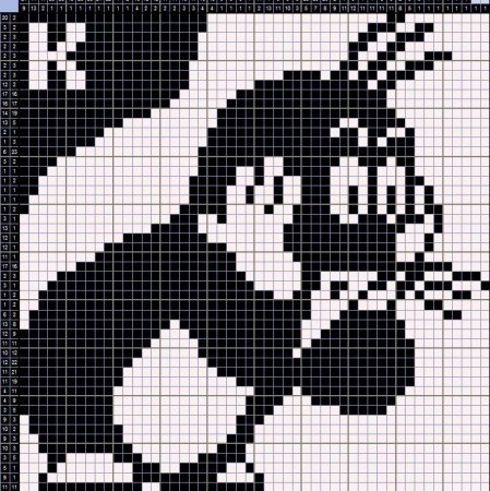 Японский кроссворд по клеточкам