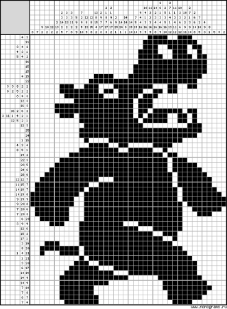 Японский кроссворд рисунки