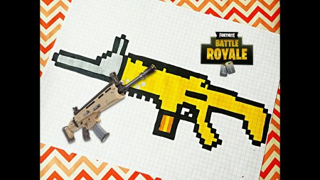 ФОРТНАЙТ Pixel Art