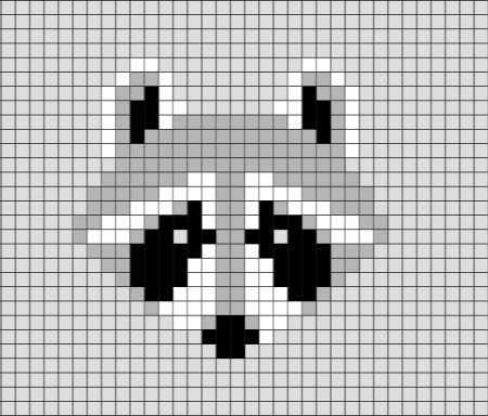 Рисунки по клеточкам легко