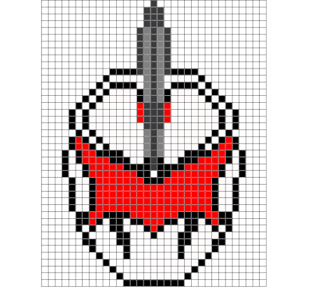 Power Rangers Pixel Art