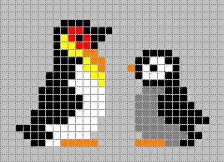 Фенечки пингвины