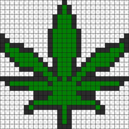 Конопля по клеткам