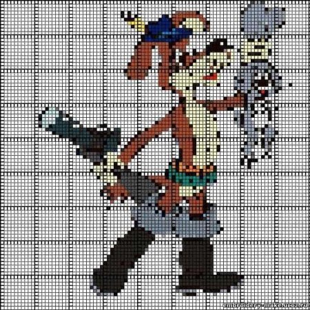 Вышивка Простоквашино