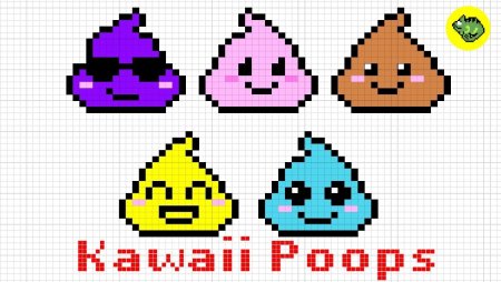 Мини рисунки по клеточкам