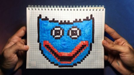 Хагги Вагги по клеточкам